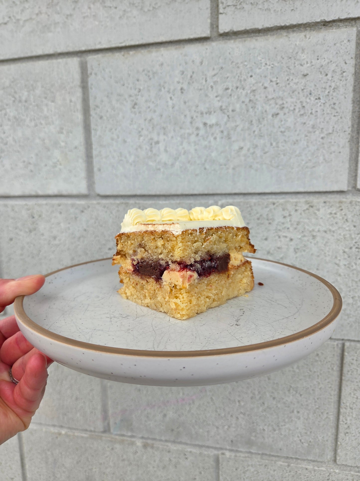 Peanut butter Jam Toast - Cake